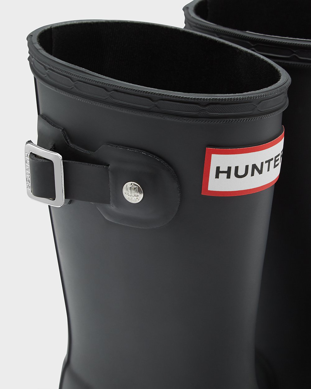 Kids Hunter Rain Boots Black - Original Little - 8641790-UF